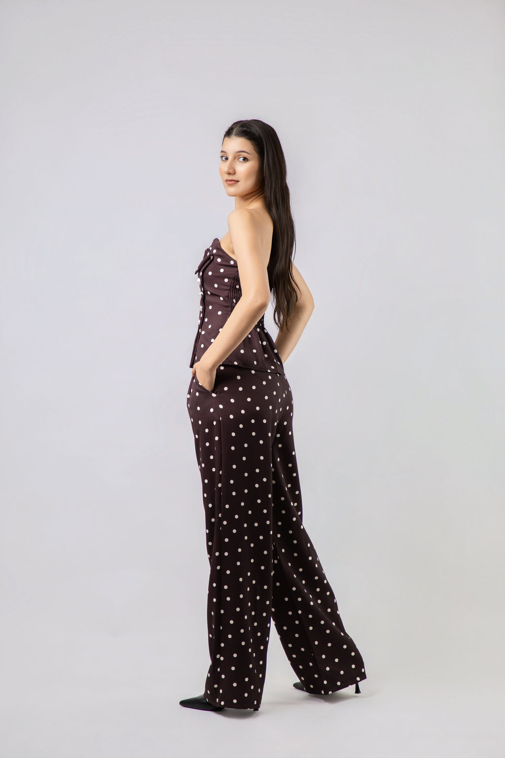Ensemble 2 Pièces à Pois