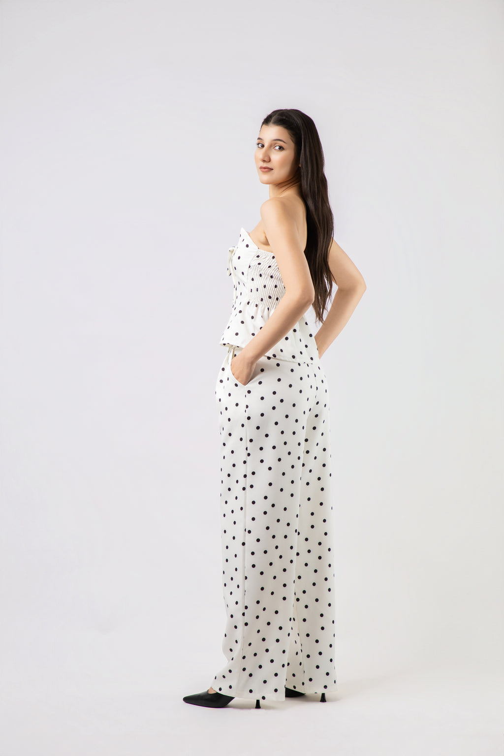 Ensemble 2 Pièces à Pois