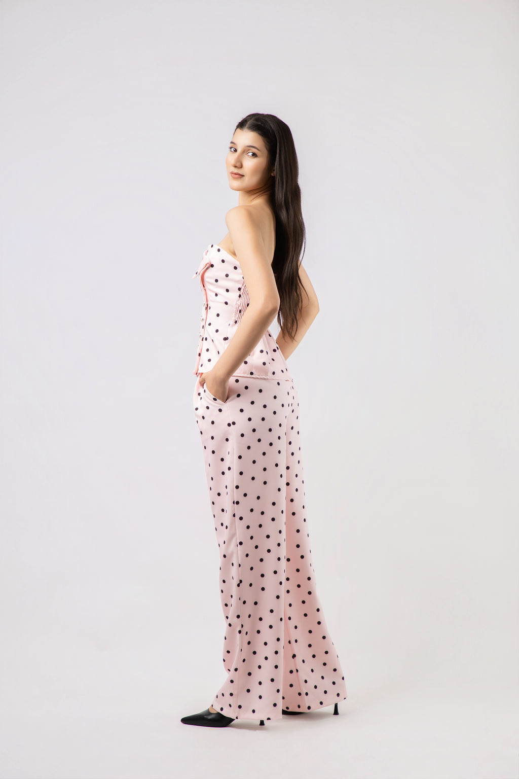Ensemble 2 Pièces à Pois