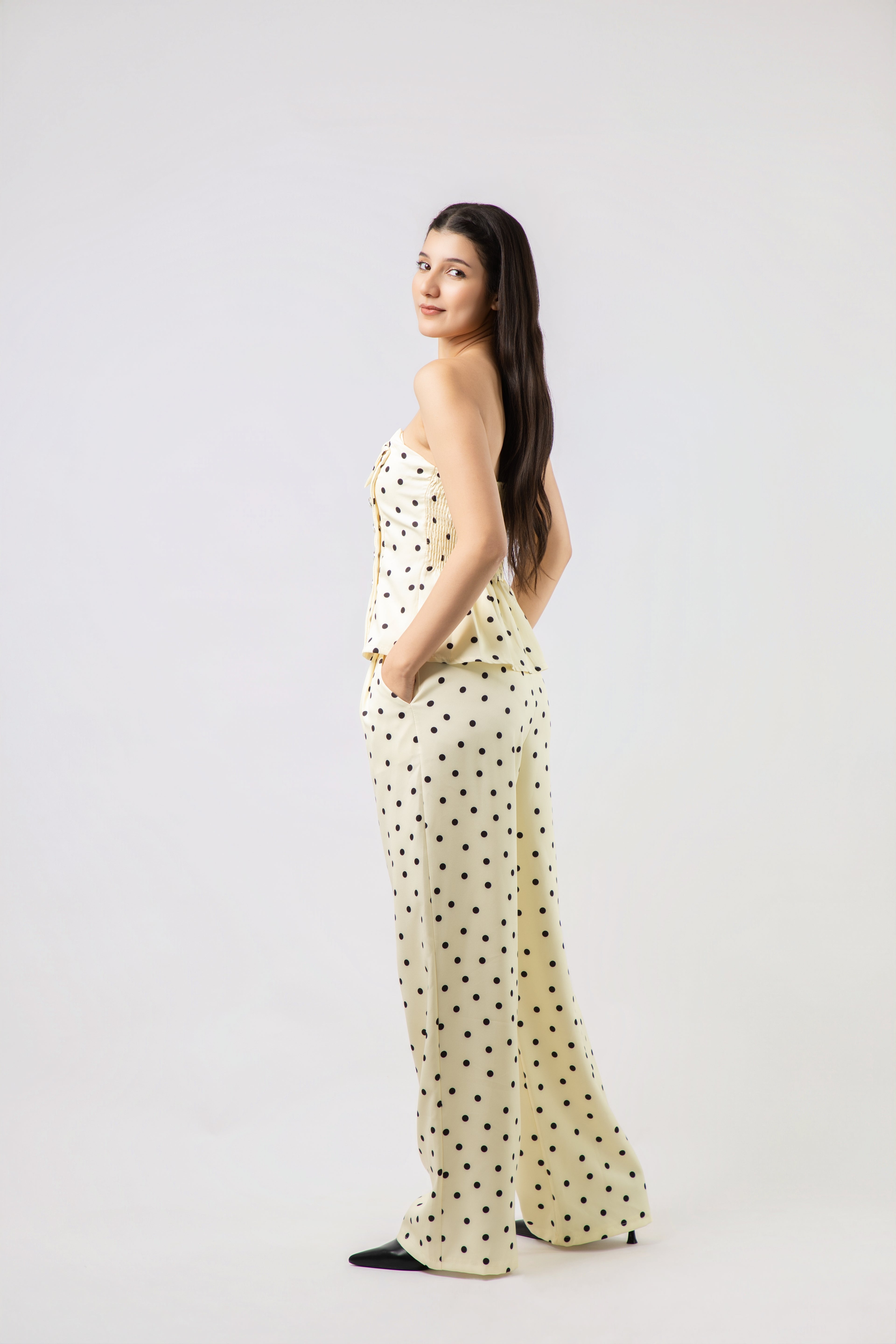 Ensemble 2 Pièces à Pois