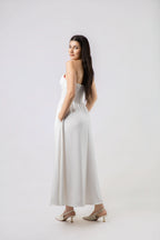 Robe Longue Bustier Évasée