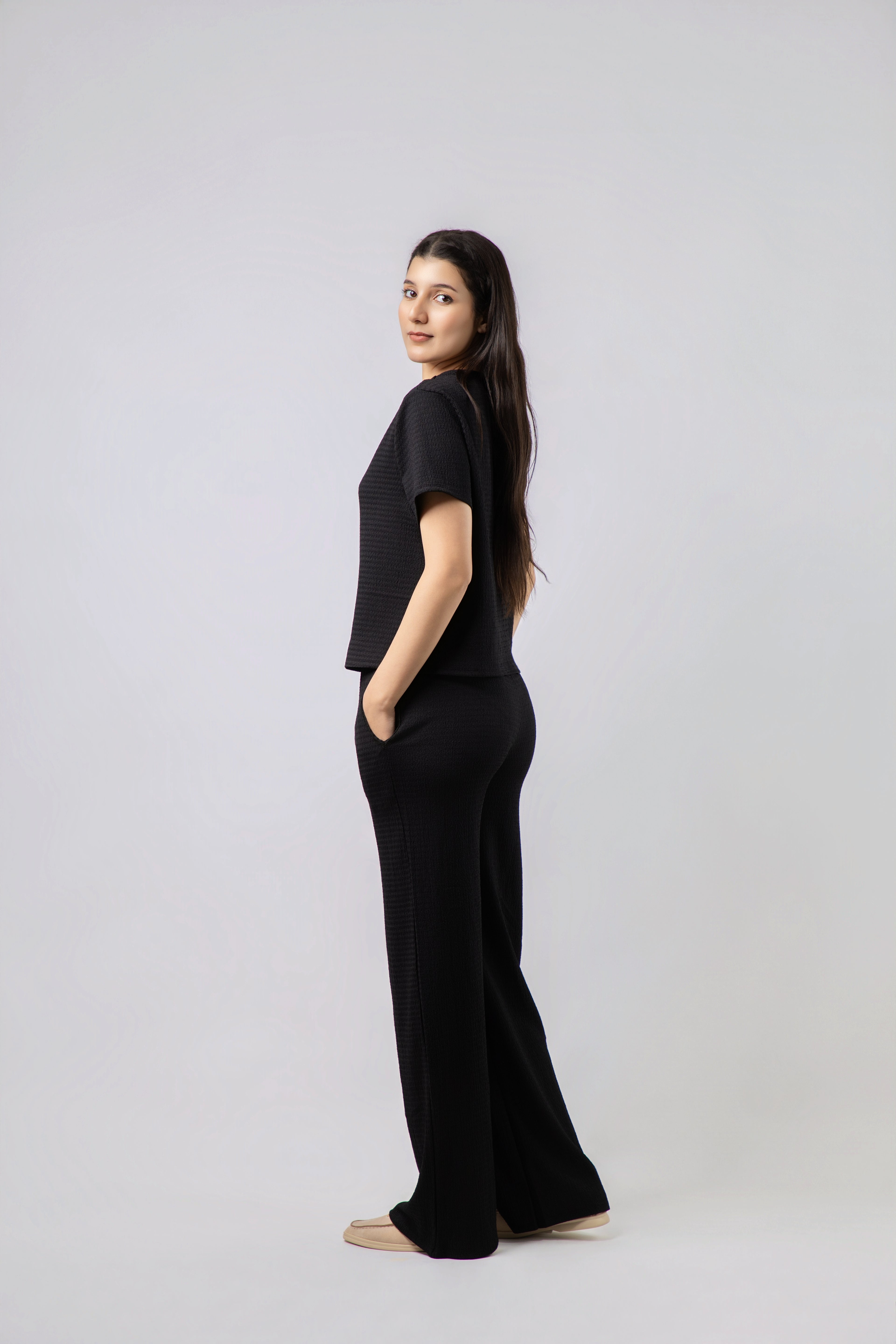 Ensemble Tailleur en Tweed (2 Pièces)