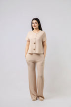 Ensemble Tailleur en Tweed (2 Pièces)