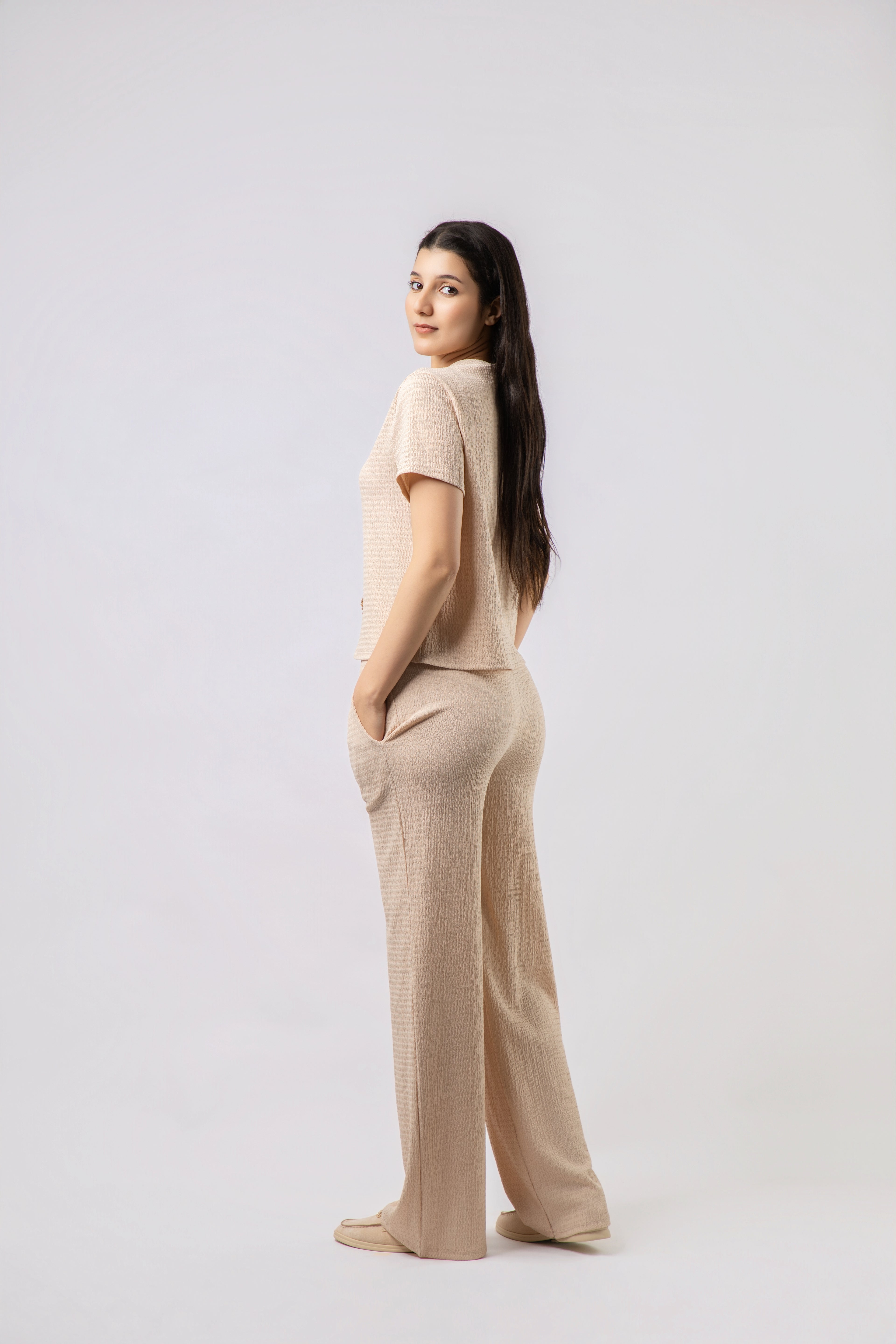 Ensemble Tailleur en Tweed (2 Pièces)