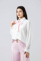Ensemble Pantalon et Chemisier Élégant