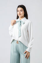 Ensemble Pantalon et Chemisier Élégant