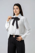 Ensemble Pantalon et Chemisier Élégant