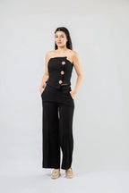 Ensemble Bustier et Pantalon Large