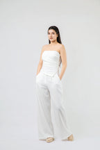 Ensemble bustier et pantalon fluide