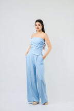 Ensemble bustier et pantalon fluide