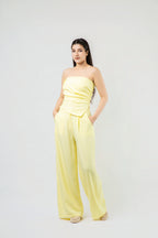 Ensemble bustier et pantalon fluide